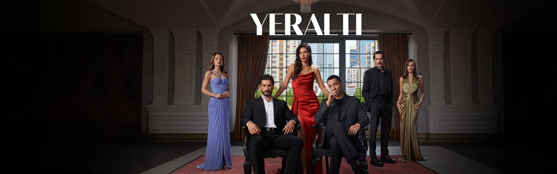 Yeraltı dizisinin NOW tanıtım görseli